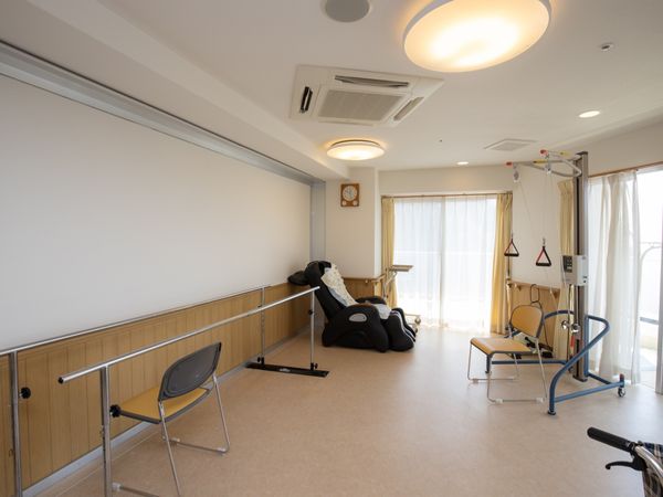 機能訓練機器がある部屋
