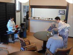 食事の時間の様子