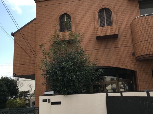 レンガ造りの建物外観