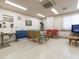 落ち着いた休憩室