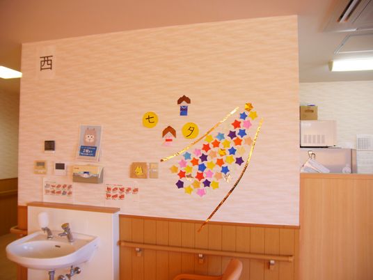 明るく楽しい共有スペース