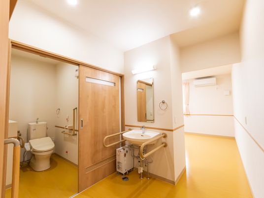 設備が整ったトイレ