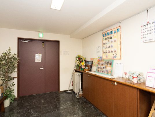 玄関付近の入口風景