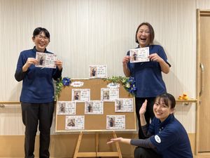 笑顔輝くスタッフの姿