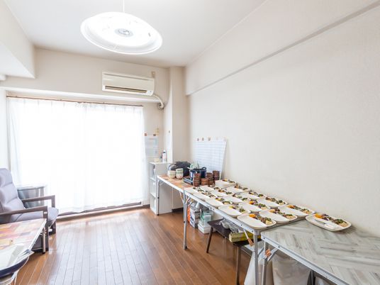 明るいダイニングルーム