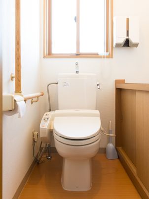 清潔なトイレスペース