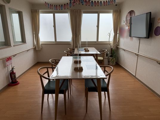 明るいリビング