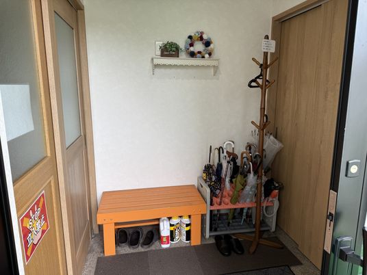 玄関の収納スペース
