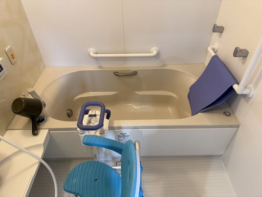 使いやすい浴室
