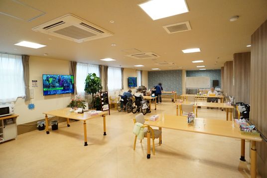 広々とした快適な共有スペース