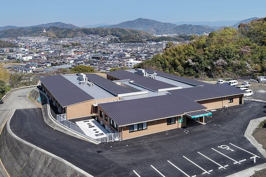 広がりのある外観