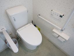 バリアフリートイレ様子