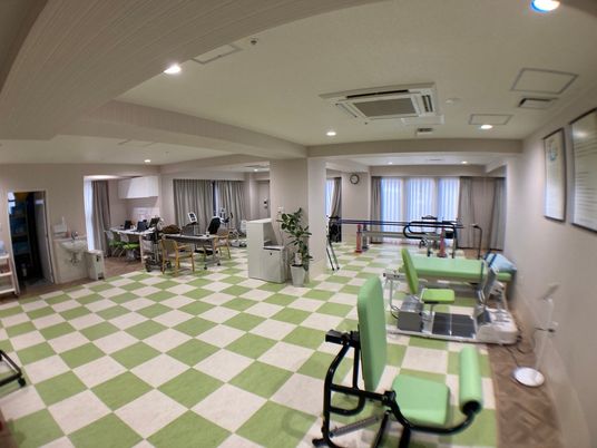 広々としたリハビリ室
