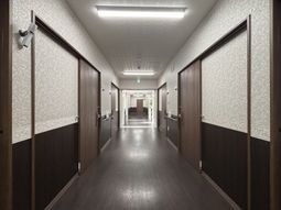 落ち着いた廊下  
