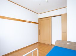 ゆったりした明るい居室
