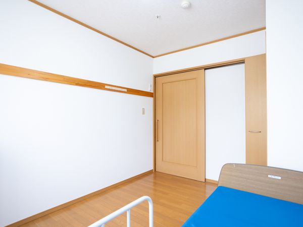 ゆったりした明るい居室