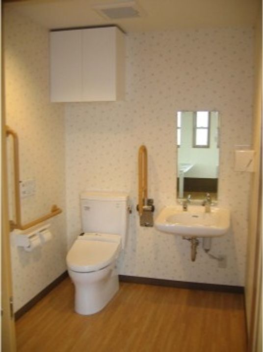 バリアフリーのトイレ