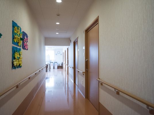 清潔感のある廊下