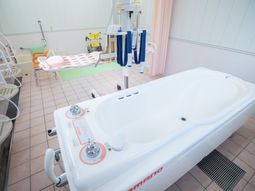 快適なバリアフリー浴室