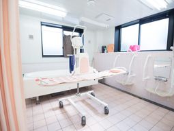 清潔な浴室の設備