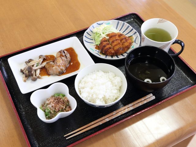 和風の手作り料理セット 食事 栄養バランスを考えた手作りの和食です。見た目も鮮やかで、毎日の食事を一層楽しみにしていただけます。