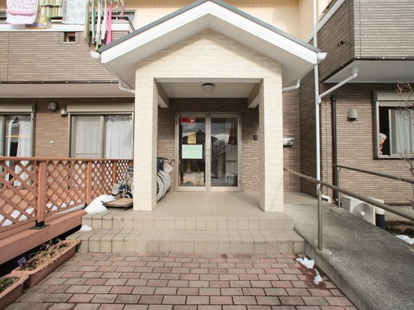 エントランスのある建物