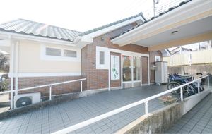 丁寧に造られた入口
