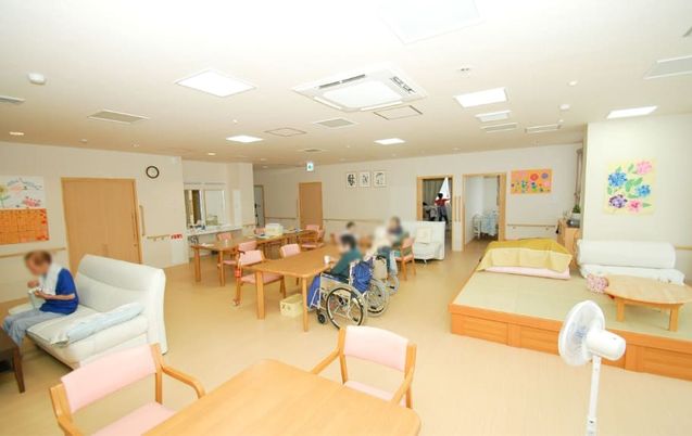 広々とした共有スペース