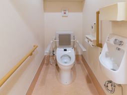 手すり付トイレの清潔感
