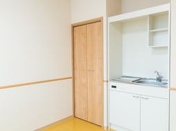 清潔な洋室の一角