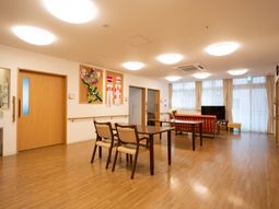 共有スペースの明るい様子