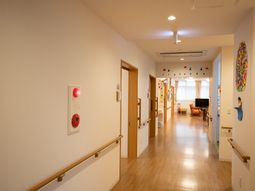 清潔感のある廊下