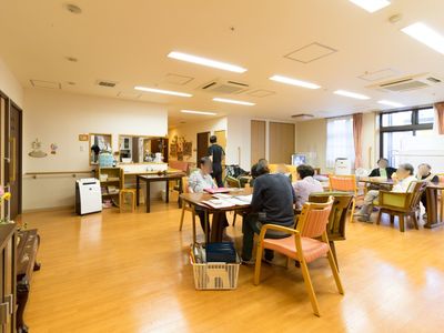 居心地の良い食堂の様子