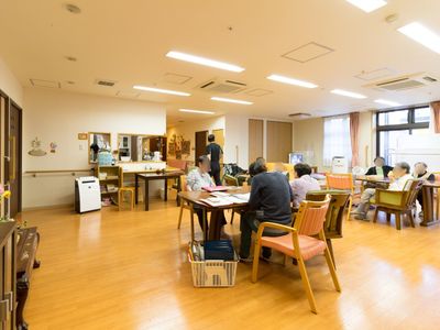  居心地の良い食堂の様子 