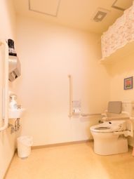 清潔なトイレ設備