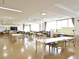 明るい食堂  