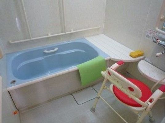 安全な浴室のエリア