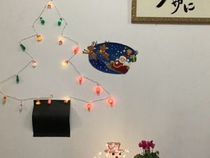 壁面の飾り付け  