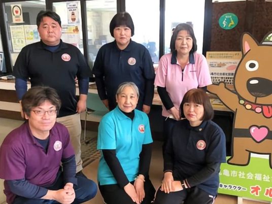 スタッフ集合のロビー  