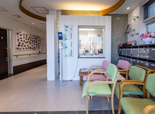 快適な休憩空間のロビー