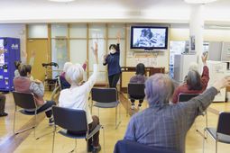 明るいリハビリテーションルーム