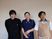 笑顔のスタッフ3人  