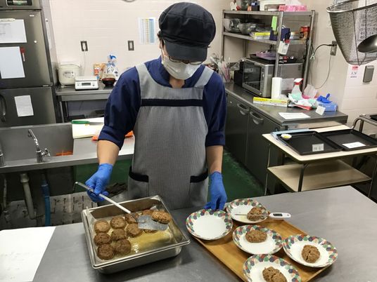 調理スタッフの活動場面