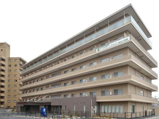 多階層のモダンな外観