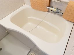 清潔なバスタブ一観