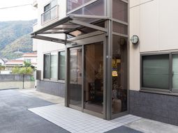 清潔なエントランス