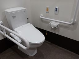 手すり付きトイレ