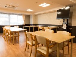 明るいダイニングエリア