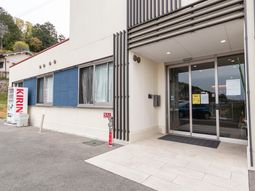 清潔感のあるエントランス