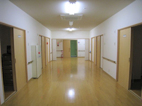 清潔な廊下の様子